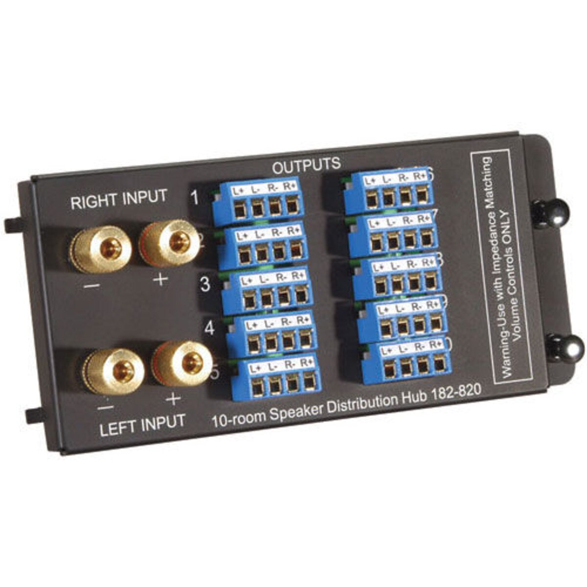 Wired Home WH10SDH 10 Room Speaker Distribution Hub